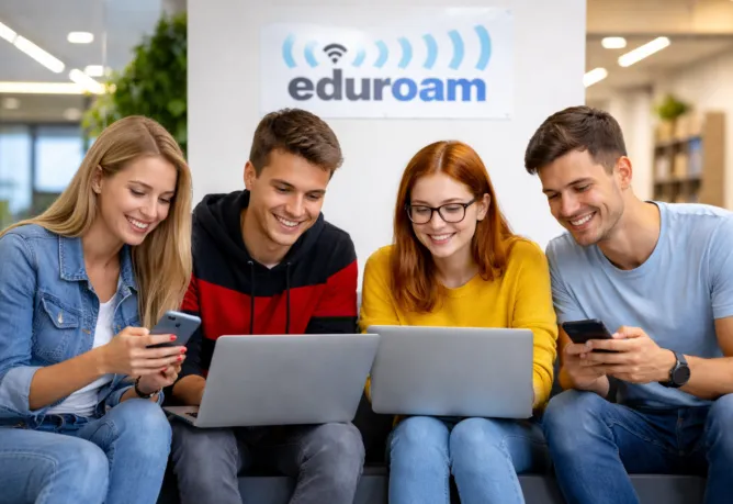 Eduroam - Střední škola informatiky, poštovnictví a finančnictví Brno