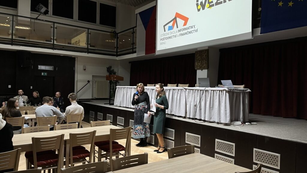 Global Money Week 2025 - Střední škola informatiky, poštovnictví a finančnictví Brno