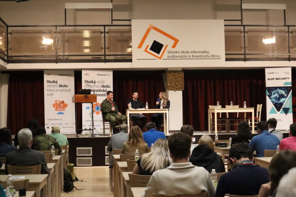 ALEF Security Talk 2025 - Střední škola informatiky, poštovnictví a finančnictví Brno