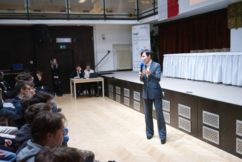 Beseda nejvyšší státní zástupkyně ČR - Střední škola informatiky, poštovnictví a finančnictví Brno