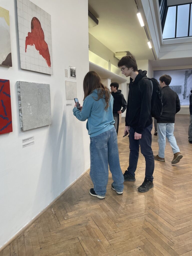 Návštěva Domu umění - Střední škola informatiky, poštovnictví a finančnictví Brno
