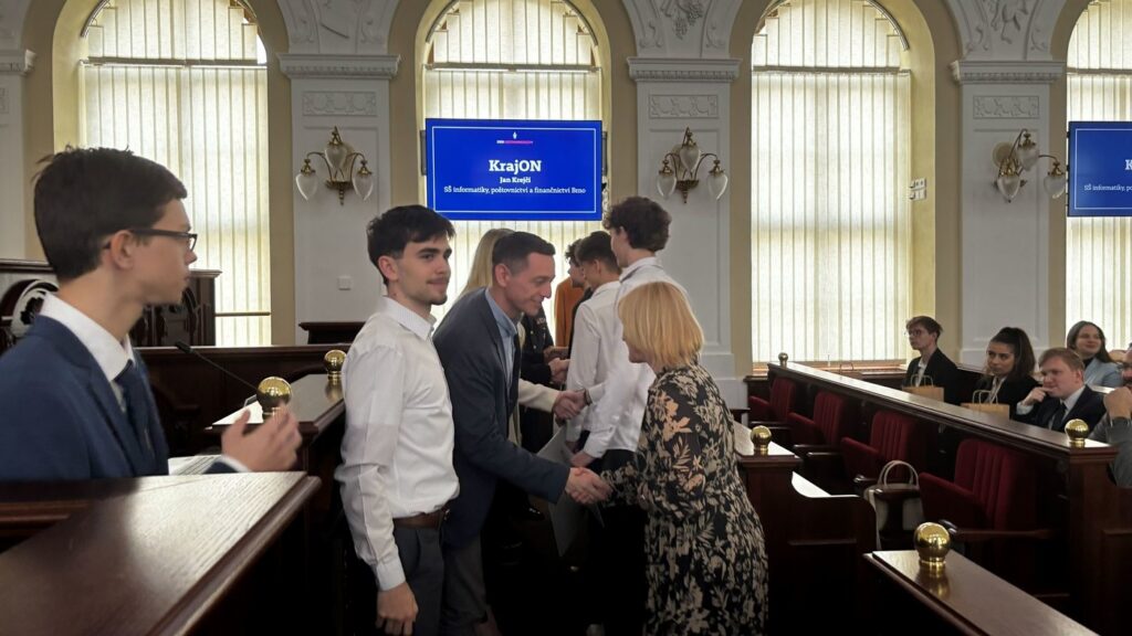 Den hejtmanem - Střední škola informatiky, poštovnictví a finančnictví Brno
