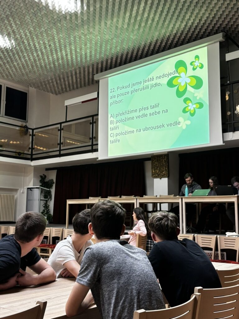 Soutěž ve společenském chování 2026 - Střední škola informatiky, poštovnictví a finančnictví Brno