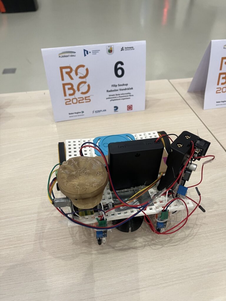 ROBO soutěž 2025 - Střední škola informatiky, poštovnictví a finančnictví Brno