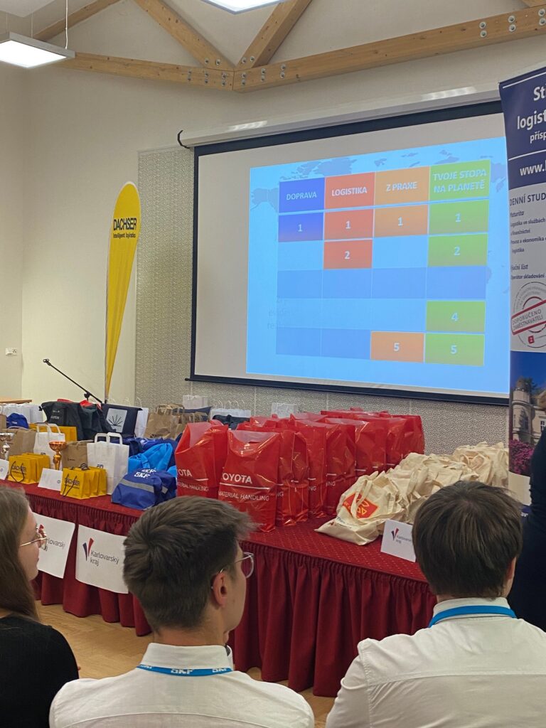 Celostátní soutěž Logistik Junior SŠ 2025 - Střední škola informatiky, poštovnictví a finančnictví Brno