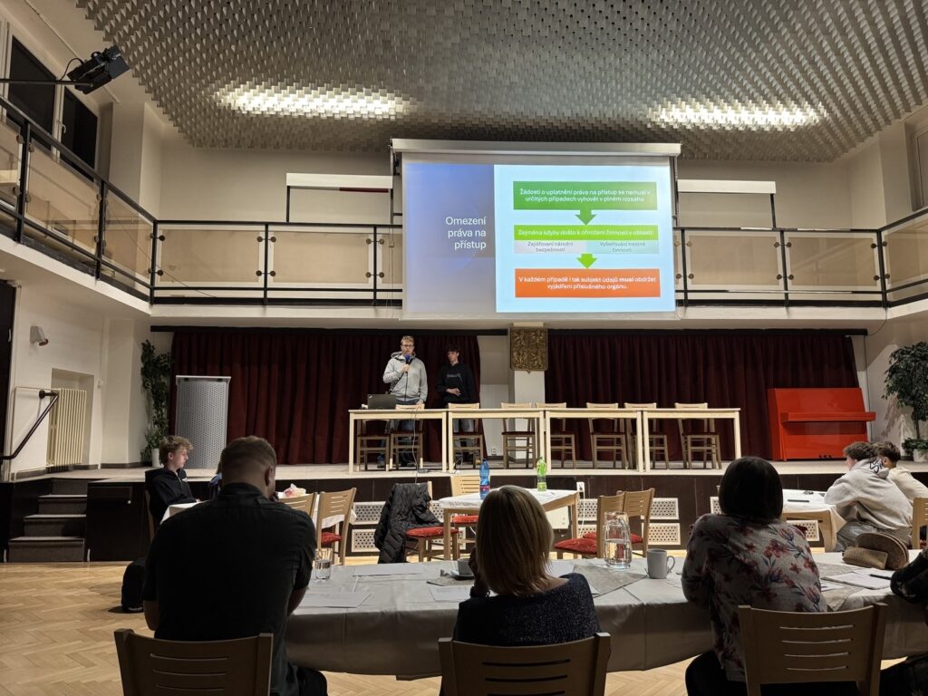 Den Evropy 2025 - Střední škola informatiky, poštovnictví a finančnictví Brno