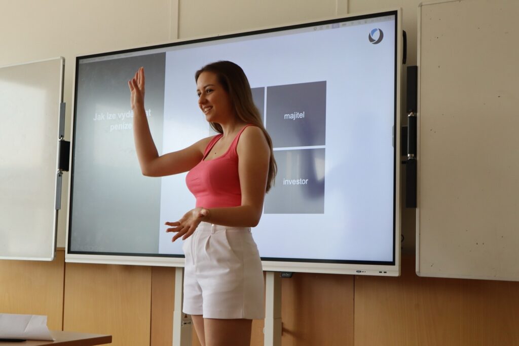 Odborná přednáška Podnikání - Střední škola informatiky, poštovnictví a finančnictví Brno
