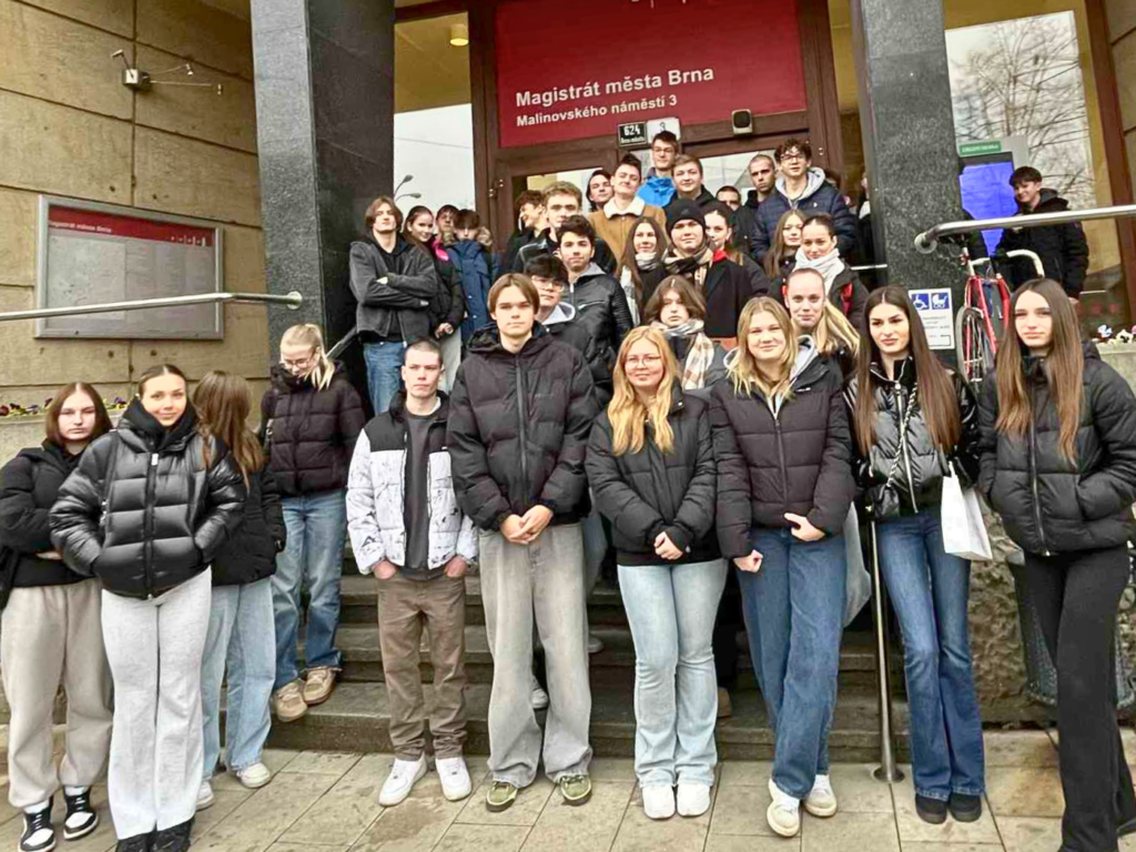 Exkurze za podnikáním v Brně - Střední škola informatiky, poštovnictví a finančnictví Brno