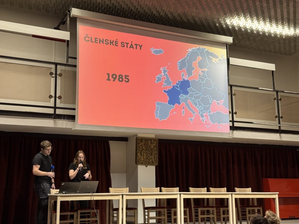 Den Evropy 2025 - Střední škola informatiky, poštovnictví a finančnictví Brno