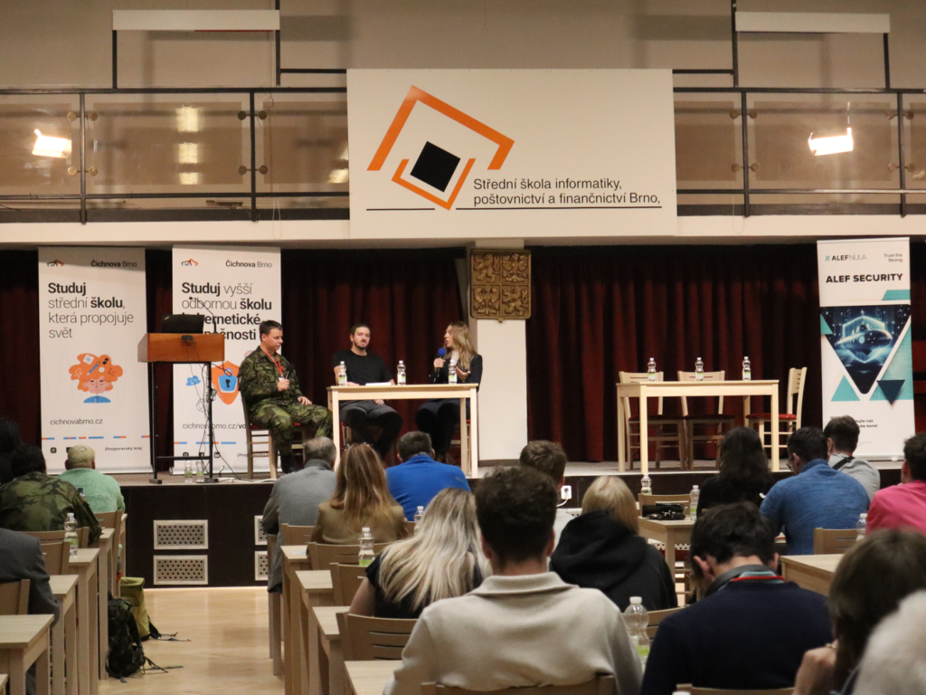 ALEF Security Talk 2025 - Střední škola informatiky, poštovnictví a finančnictví Brno