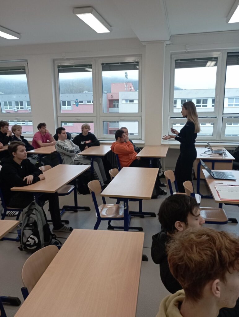 Přednáška na téma podnikání - Střední škola informatiky, poštovnictví a finančnictví Brno