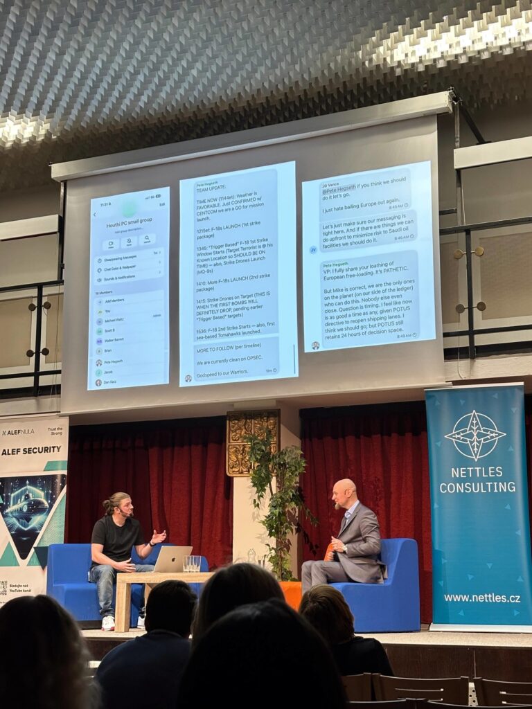 ALEF Security TalkShow - Střední škola informatiky, poštovnictví a finančnictví Brno