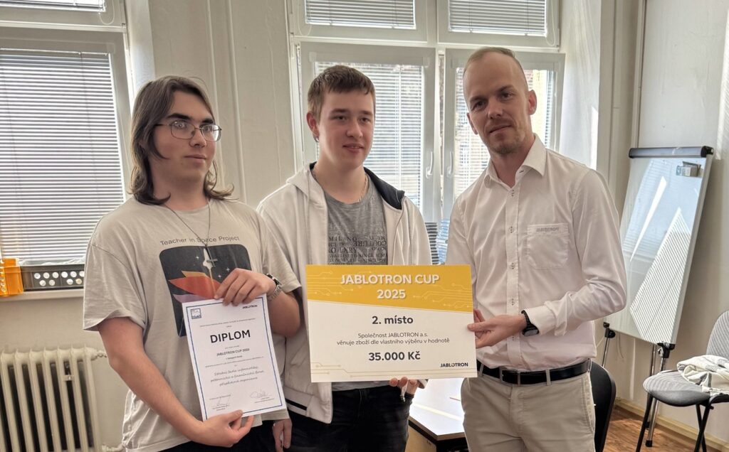 JABLOTRON CUP 2025 - Střední škola informatiky, poštovnictví a finančnictví Brno