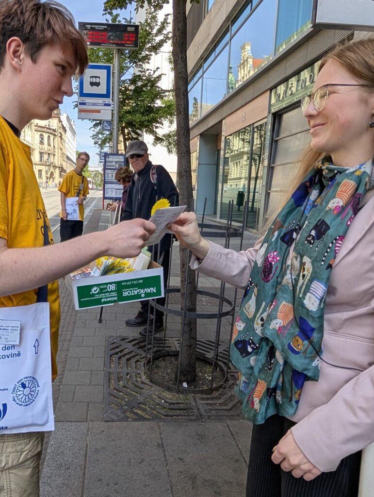 Český den proti rakovině 2025 - Střední škola informatiky, poštovnictví a finančnictví Brno